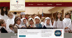 Desktop Screenshot of christchurchrockville.org